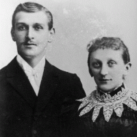 Firmengründer Hugo Illgen mit Frau Anna